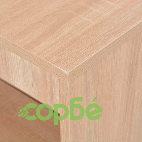 Бар маса с рафт, дъб, 110x50x103 см ➤ топ цена ➤ sorbe.bg