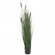 Изкуствено растение декоративна трева с папур, 120 см