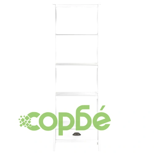 280035  Bookcase with 1 Drawer White 60x30x170 cm MDF ➤ топ цена ➤ sorbe.bg