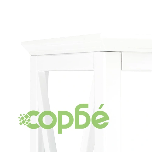 280035  Bookcase with 1 Drawer White 60x30x170 cm MDF ➤ топ цена ➤ sorbe.bg
