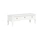 280048  TV Cabinet White 100x35x35 cm Wood