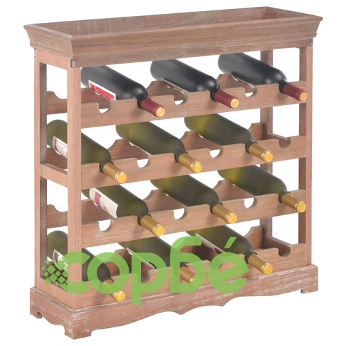 Шкаф за вино, кафяв, 70x22,5x70,5 см, МДФ ➤ топ цена ➤ sorbe.bg