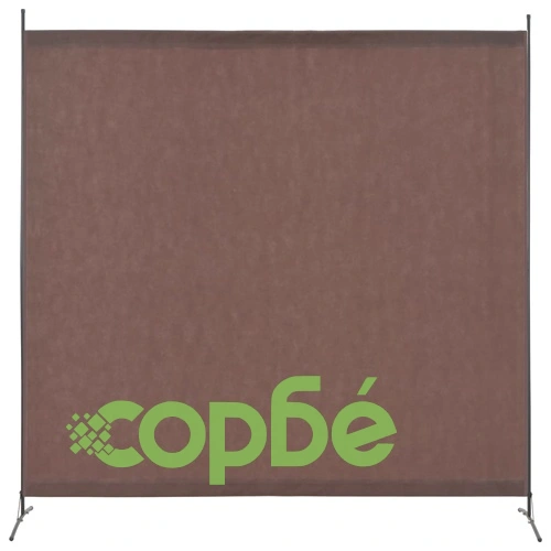 Параван за стая, 1 панел, кафяв, 175x180 см ➤ топ цена ➤ sorbe.bg