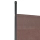 Параван за стая, 1 панел, кафяв, 175x180 см