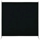 Параван за стая, 1 панел, черен, 175x180 см