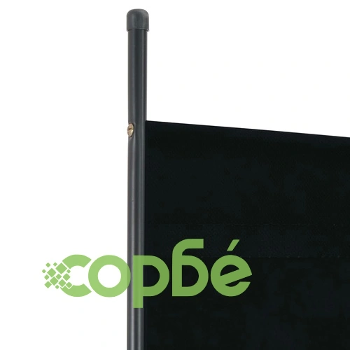 Параван за стая, 1 панел, черен, 175x180 см ➤ топ цена ➤ sorbe.bg