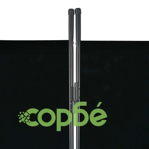 Параван за стая, 3 панела, черен, 260x180 см ➤ топ цена ➤ sorbe.bg