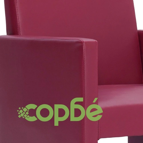 Трапезни столове, 2 бр, виненочервени, изкуствена кожа ➤ топ цена ➤ sorbe.bg