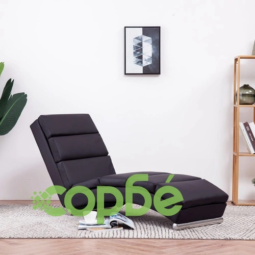 Кушетка, кафява, изкуствена кожа ➤ топ цена ➤ sorbe.bg