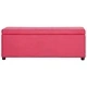 Пейка за съхранение, 116 см, червена, изкуствена кожа