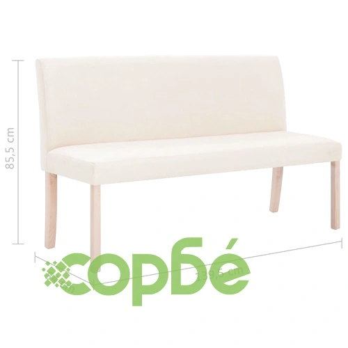 Пейка, 139,5 см, кремава, полиестер ➤ топ цена ➤ sorbe.bg