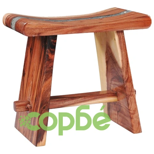 Табуретка, суар масив и полирезин ➤ топ цена ➤ sorbe.bg
