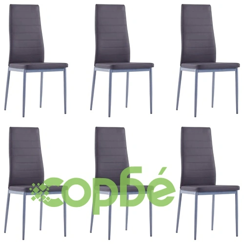 Трапезен комплект, седем части, сив ➤ топ цена ➤ sorbe.bg