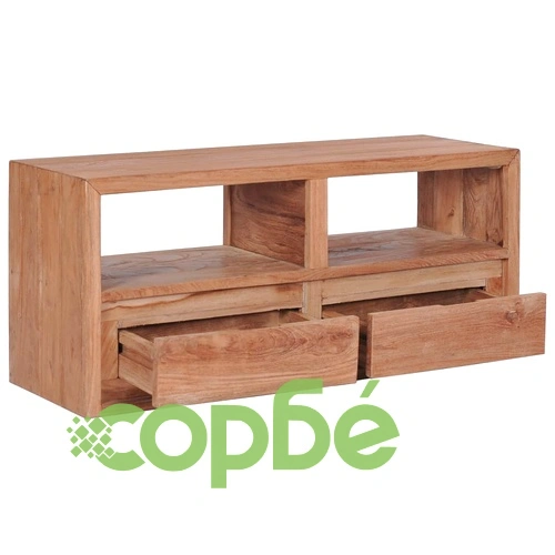 ТВ шкаф, 90x30x40 cм, тиково дърво масив на топ цена от sorbe.bg ТВ шкаф, 90x30x40 cм, тиково дърво масив ➤ топ цена ➤ sorbe.bg