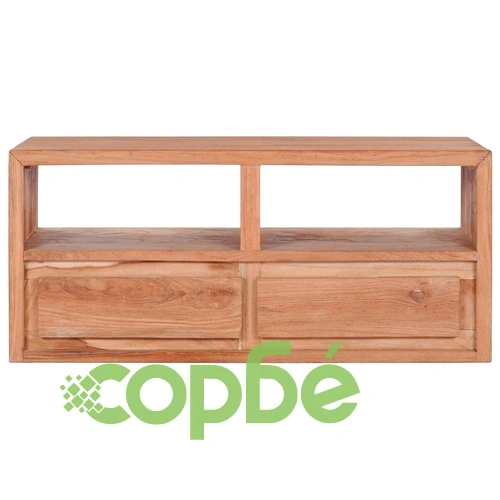 ТВ шкаф, 90x30x40 cм, тиково дърво масив на топ цена от sorbe.bg ТВ шкаф, 90x30x40 cм, тиково дърво масив ➤ топ цена ➤ sorbe.bg