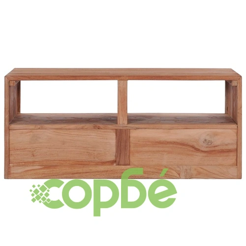 ТВ шкаф, 90x30x40 cм, тиково дърво масив на топ цена от sorbe.bg ТВ шкаф, 90x30x40 cм, тиково дърво масив ➤ топ цена ➤ sorbe.bg