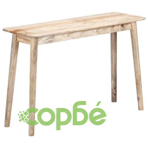 Конзолна маса, 115x40x76 cм, манго масив ➤ топ цена ➤ sorbe.bg