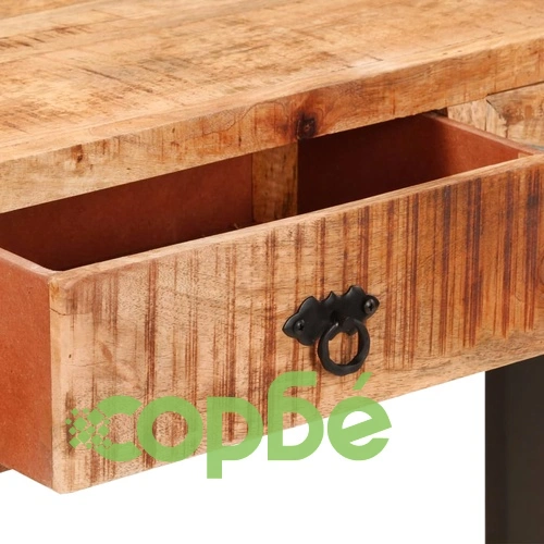 Конзолна маса, 110x30x76 см, мангово дърво масив ➤ топ цена ➤ sorbe.bg