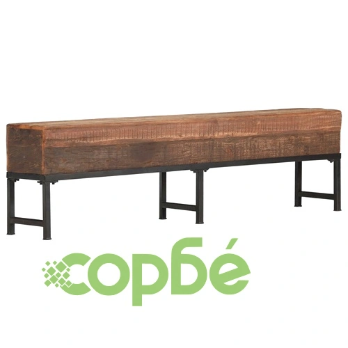 Пейка, 160 см, регенерирана дървесина масив ➤ топ цена ➤ sorbe.bg