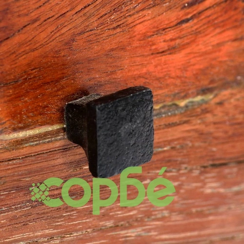 Нощно шкафче, 40х30х50 см, регенерирано дърво масив и стомана ➤ топ цена ➤ sorbe.bg