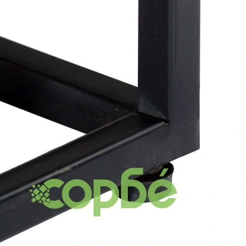 Нощно шкафче, 40х30х50 см, регенерирано дърво масив и стомана ➤ топ цена ➤ sorbe.bg