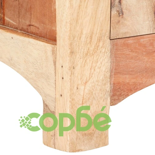 Нощно шкафче, 40х30х50 см, регенерирано дърво масив ➤ топ цена ➤ sorbe.bg