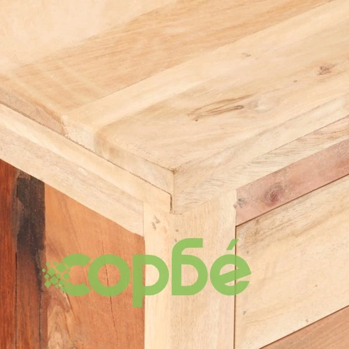 Нощно шкафче, 40х30х50 см, регенерирано дърво масив ➤ топ цена ➤ sorbe.bg