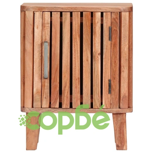 Нощно шкафче, 40х30х50 см, акация масив ➤ топ цена ➤ sorbe.bg