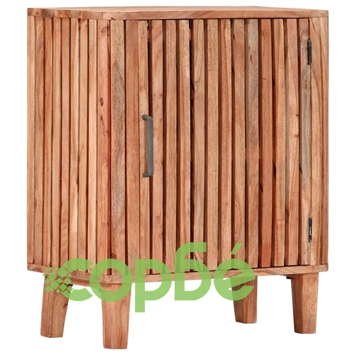 Шкаф, 60x35x73 см, акациево дърво масив ➤ топ цена ➤ sorbe.bg