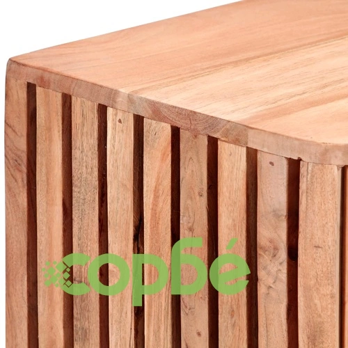 Шкаф, 60x35x73 см, акациево дърво масив ➤ топ цена ➤ sorbe.bg