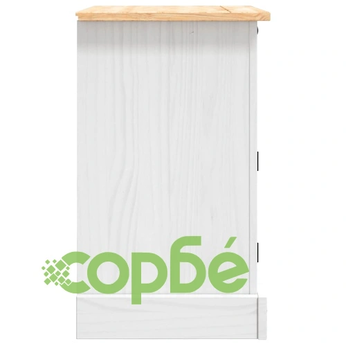 Нощно шкафче, мексикански бор, стил Корона, 53x39x67 cм ➤ топ цена ➤ sorbe.bg