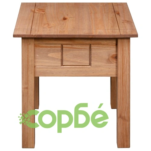 Нощно шкафче, 50,5x50,5x52,5 см, бор, стил Панама ➤ топ цена ➤ sorbe.bg