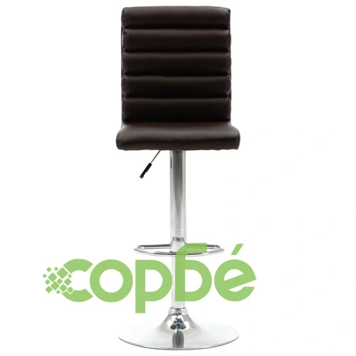 Бар стол, кафяв, изкуствена кожа ➤ топ цена ➤ sorbe.bg