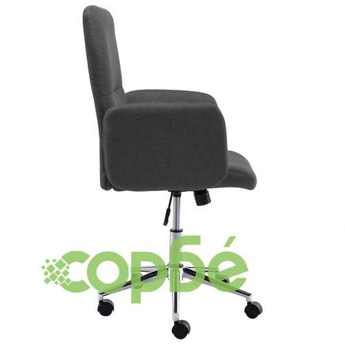 Офис стол, сив, текстил ➤ топ цена ➤ sorbe.bg