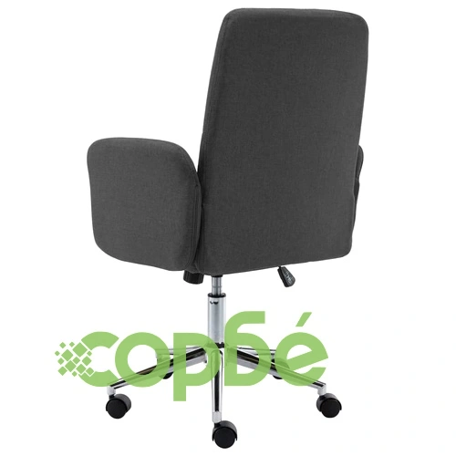 Офис стол, сив, текстил ➤ топ цена ➤ sorbe.bg