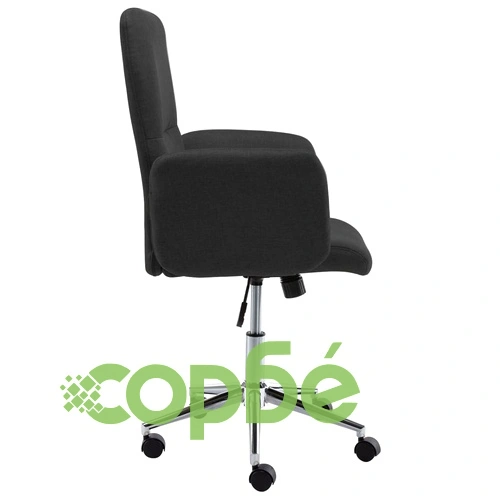 Офис стол, черен, плат ➤ топ цена ➤ sorbe.bg