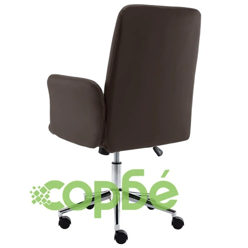 Офис стол, кафяв, изкуствена кожа ➤ топ цена ➤ sorbe.bg