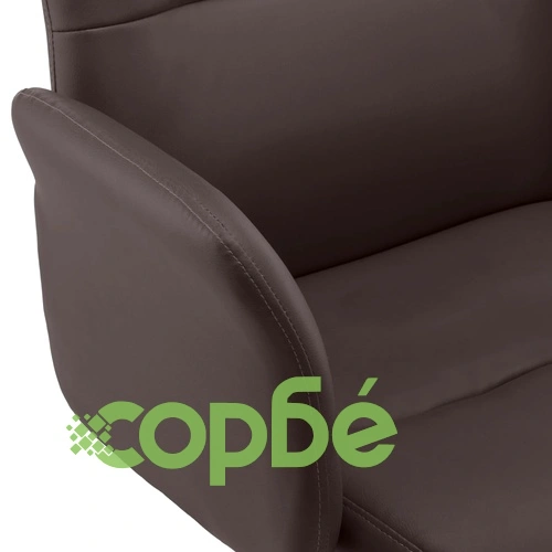 Офис стол, кафяв, изкуствена кожа ➤ топ цена ➤ sorbe.bg