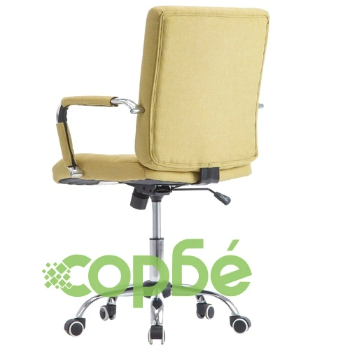 Офис стол, зелен, текстил ➤ топ цена ➤ sorbe.bg