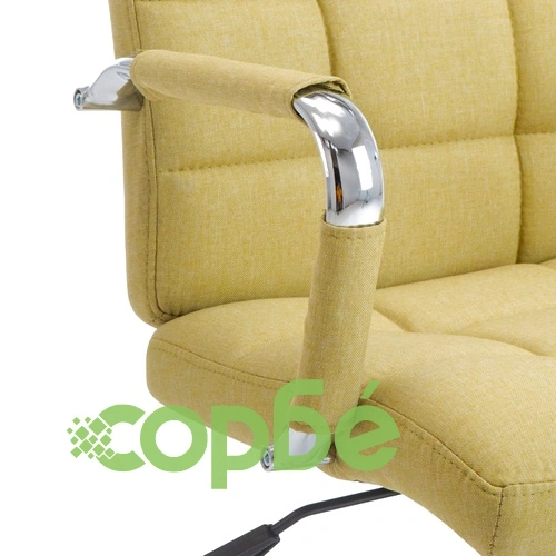 Офис стол, зелен, текстил ➤ топ цена ➤ sorbe.bg