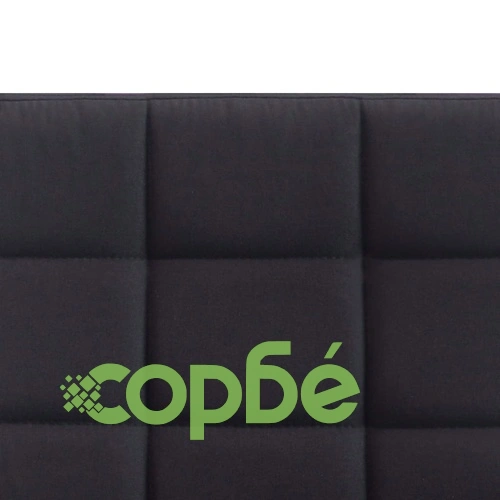 Офис стол, черен, текстил ➤ топ цена ➤ sorbe.bg