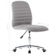 Въртящ се офис стол, светлосив, текстил