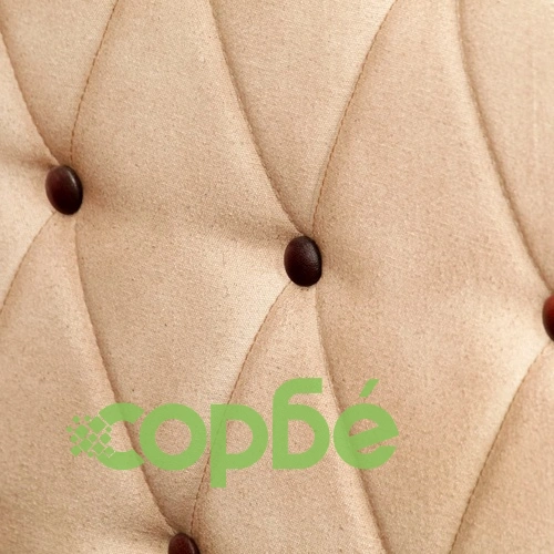 Фотьойл Честърфийлд, кафяв, естествена кожа ➤ топ цена ➤ sorbe.bg