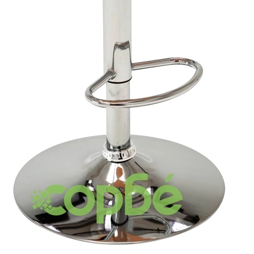 Бар табуретка, черна, извито дърво и изкуствена кожа ➤ топ цена ➤ sorbe.bg