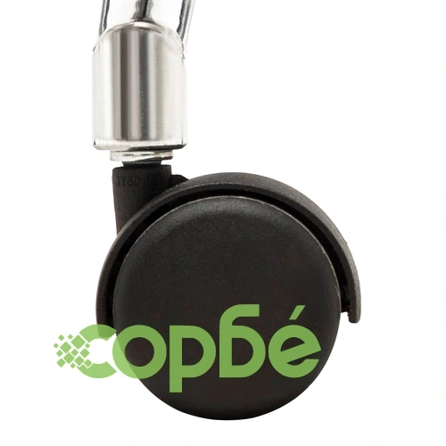 Офис стол, кремав, извито дърво и изкуствена кожа ➤ топ цена ➤ sorbe.bg