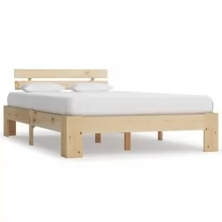 Рамка за легло, бор масив, 140х200 см