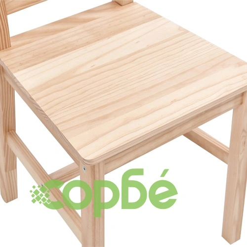 Трапезен комплект, 9 части, борова дървесина ➤ топ цена ➤ sorbe.bg