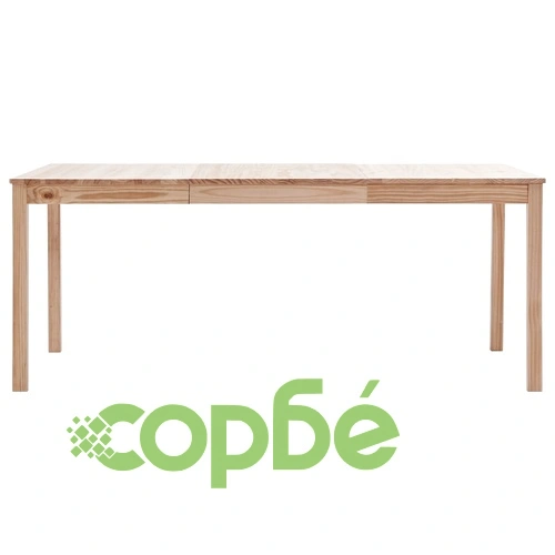 Трапезен комплект, 11 части, борова дървесина ➤ топ цена ➤ sorbe.bg