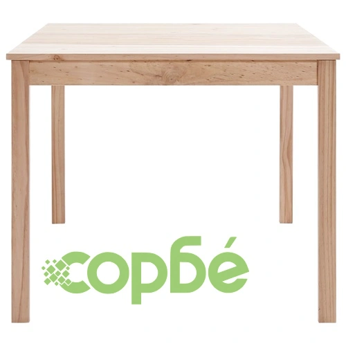 Трапезен комплект, 11 части, борова дървесина ➤ топ цена ➤ sorbe.bg