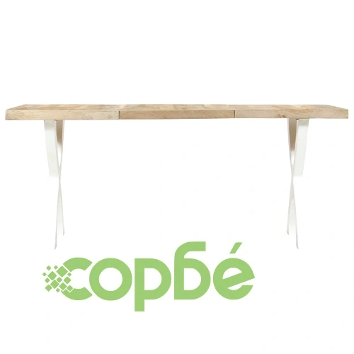 Трапезна маса, 180x90x76 cм, мангово дърво масив ➤ топ цена ➤ sorbe.bg